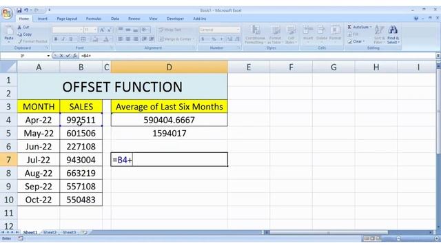 Offset Function in Excel | Hindi Tutorial смотреть онлайн