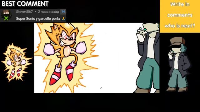 Super Sonic + Garcello = Super Soncello? FNF Swap Characters (Friday Night Funkin Swap Heroes) смотреть онлайн