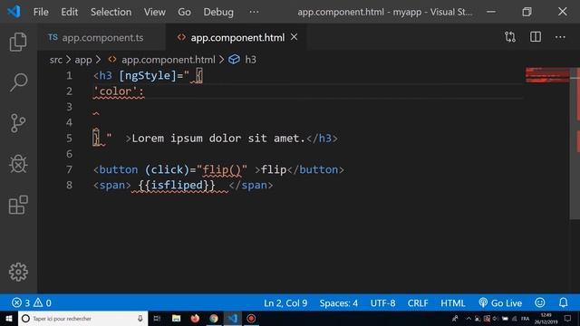 Angular 9 Tutorial - ngStyle смотреть онлайн