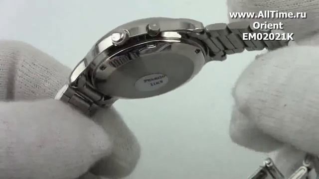 Обзор. Мужские японские наручные часы Orient EM02021K смотреть онлайн