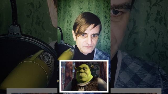 Озвучиваю персонажей мультфильма «Шрек» разными голосами.mp4 смотреть онлайн