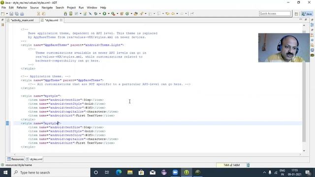 Style Resource in Android смотреть онлайн