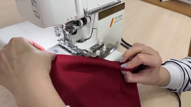 Устройство для подгиба низа изделия (на примере Juki PE 1500) смотреть онлайн