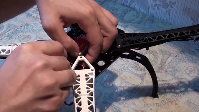 Сборка квадрокоптера HobbyKing S500