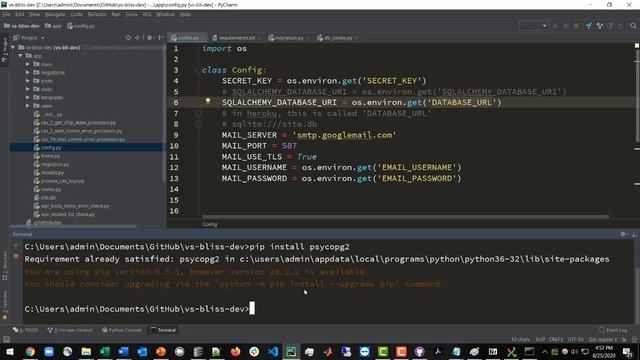 Heroku Flask Postgres Database Deployment walkthrough from SQLite3 смотреть онлайн