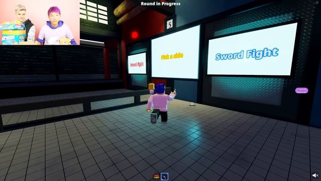 Can We Beat ROBLOX DEADLY DECISIONS!? (PICK A SIDE GAME!) смотреть онлайн