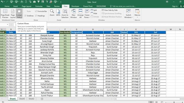 What is workbook views in excel by EXCELZONE смотреть онлайн