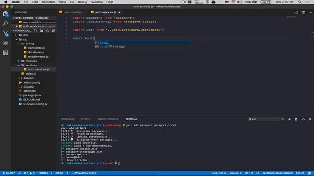 Create a NodeJS + MongoDB Rest API [Part: 4] смотреть онлайн