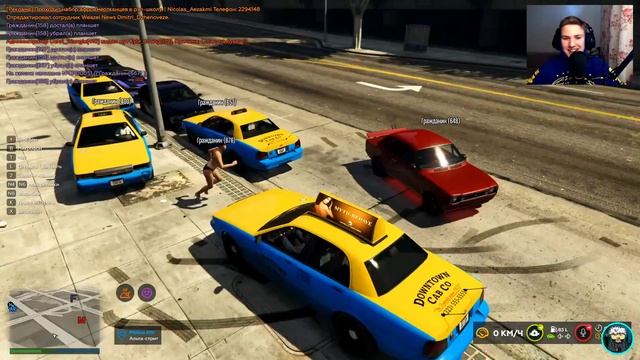 ?ПРАНК ТАКСИ В GTA 5 RP / ТРОЛЛИНГ КЛИЕНТОВ В ГТА 5 / INSQUAD СЕРВЕР смотреть онлайн