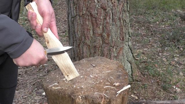 Нож MIDI T-WOOD Андрея Титова. Уличный тест смотреть онлайн