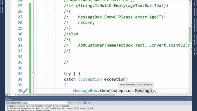 C# Bangla Tutorial batch-6 part-16 try catch смотреть онлайн