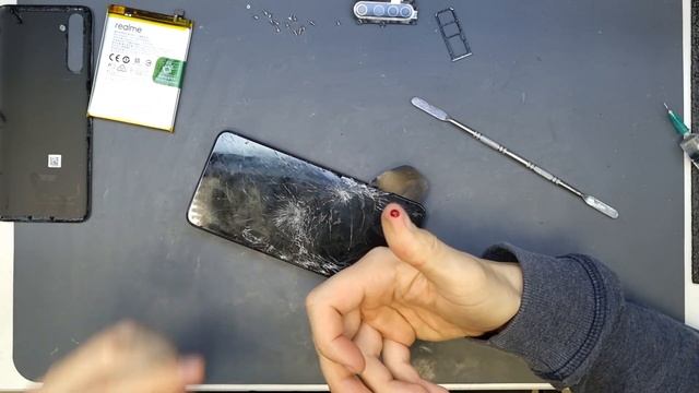 Realme 6 - разборка и замена дисплея. Display replacement realme 6 смотреть онлайн
