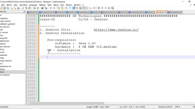 SKTech Jenkins Class 02 смотреть онлайн