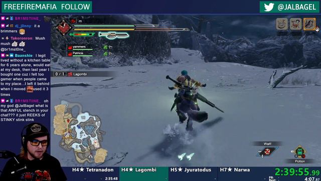 MHR Narwa% with Addons - Switch Axe Speedrun - 5:18:11:79 смотреть онлайн