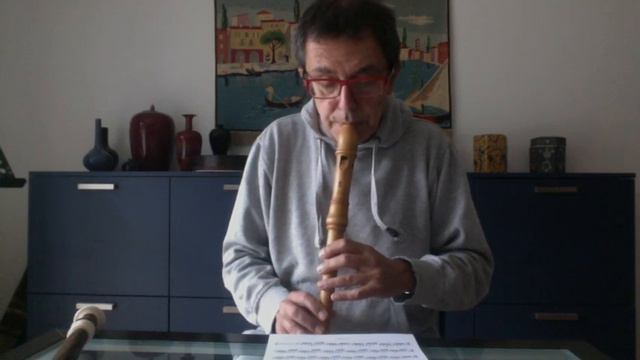 A. Bova, Praeludium in G for alto recorder смотреть онлайн