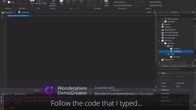 How to make a Menu GUI | Roblox Studio смотреть онлайн
