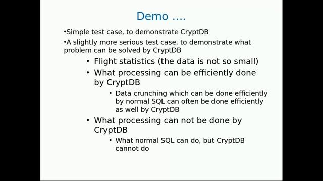 CSCI-E63 Final Project: CryptDB Crunching Encrypted Data ( MIT - CSAIL), Part 1 of 2 смотреть онлайн