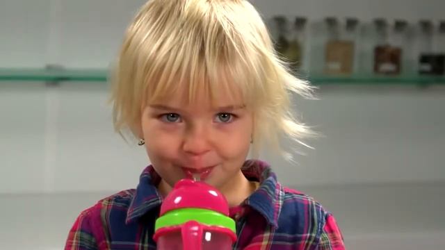 668172 54 Детская бутылочка с трубочкой BAMBINI 300 мл,синий смотреть онлайн