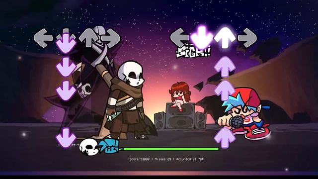 Ink Sans! more harder! | Friday Night Funkin Mod Showcase The X Event Vs InkSans (Hard) смотреть онлайн