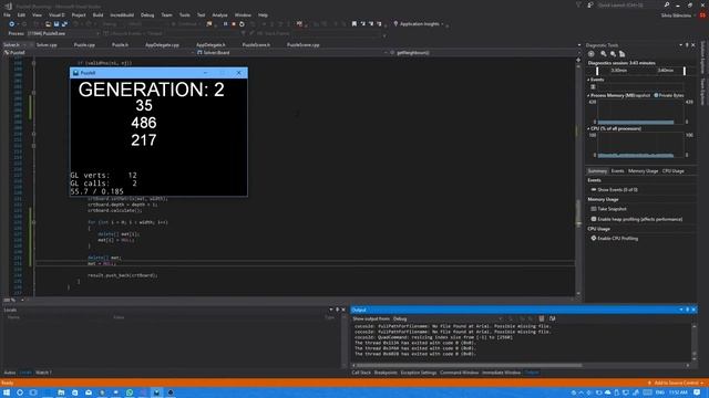 [cocos2d-x] 8-puzzle solved by genetic algorithm смотреть онлайн