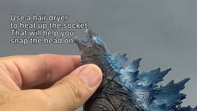 Hiya Toys Exquisite Basic Godzilla Vs Kong Heat Ray Godzilla #godzilla #hiyatoys #monsterverse