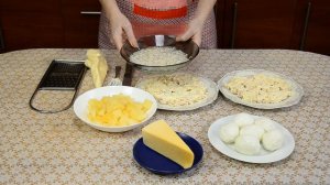 Любимый Салат с ананасами и курицей