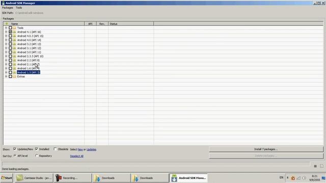 สาธิตการติดตั้ง Java JDK และ Android SDK смотреть онлайн