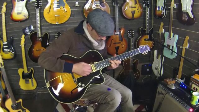 MIJ Selected guitars, video review Stringphonic Lang-C Limited смотреть онлайн