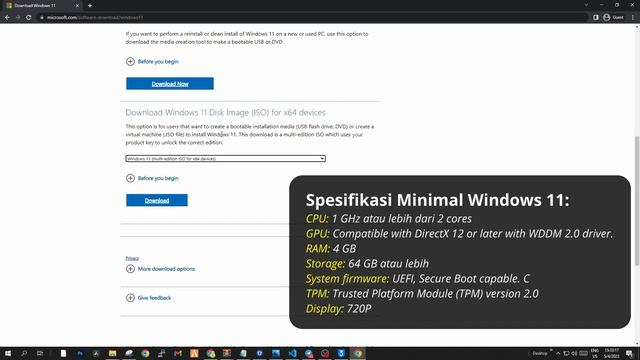 Cara Download File ISO Windows 11, Udah Mudah Sekarang Cuy (2023) смотреть онлайн