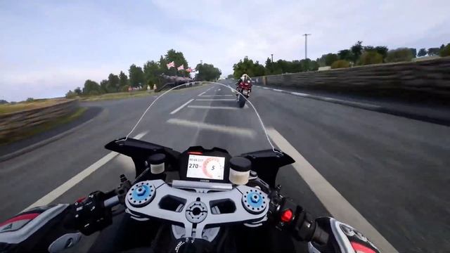 HORRIBLE CRASH, DUCATI PANIGALE V4R VS HONDA CBR 1000RR, Isle Of Man, Southern 100