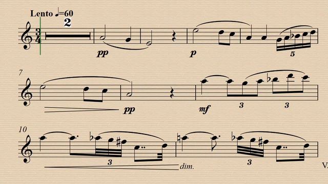 1. Quena - Impresiones de la Puna - Alberto Ginastera - Demo and Backing track. смотреть онлайн