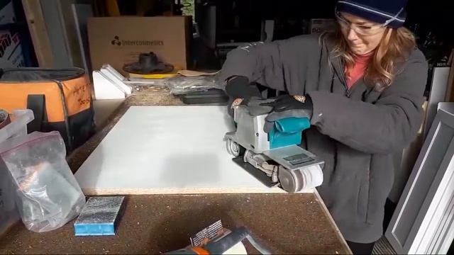 Подготовка материала/дерева к покраске. Моя мастерская  :)