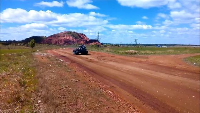 Самодельный гусеничный вездеход смотреть онлайн