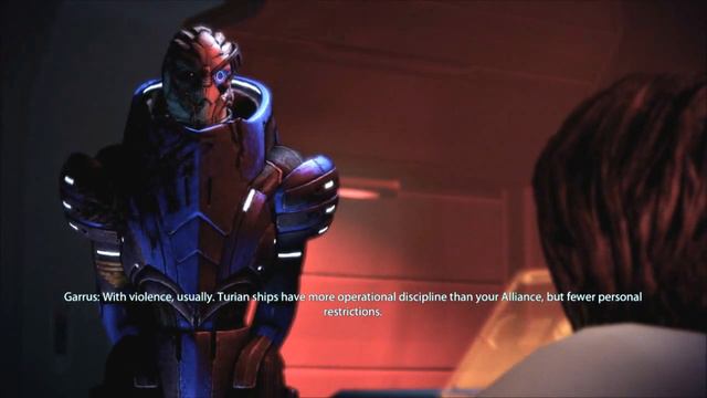 [Mass Effect 2] Garrus romance part 1 - reach and flexibility смотреть онлайн