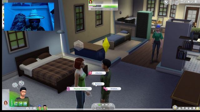 Sims 4 |But I can't stop streaming until you succeed in killing my Sims| Maybe.... смотреть онлайн