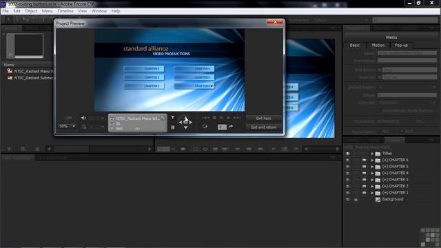 Adobe Encore CS6 Tutorials | Routing Buttons | InfiniteSkills смотреть онлайн