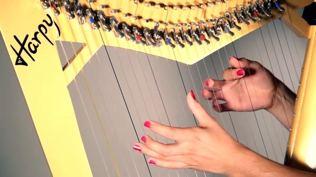 Harp (Arpa) Tutorial: Happy Birthday смотреть онлайн