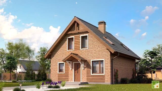 Каркасный дом 8 на 8: проекты и цены на строительство смотреть онлайн