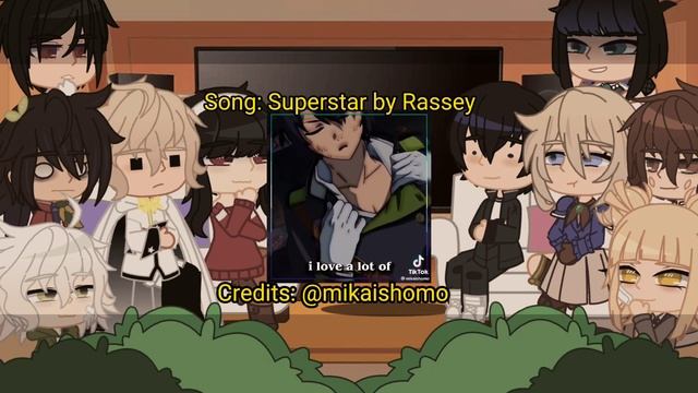 My favorite anime characters react to each other Part 3 смотреть онлайн