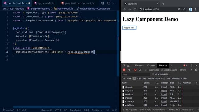Lazy Loading Angular Components with ngx-lazy-el смотреть онлайн