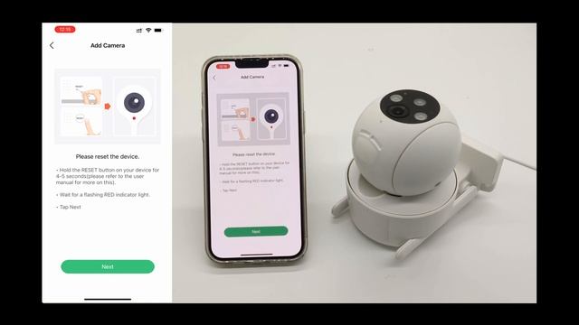 TOAIOHO QB320 IP Camera WIFI Connection Method Video（Please Choose 1080P Resolution To Watch）