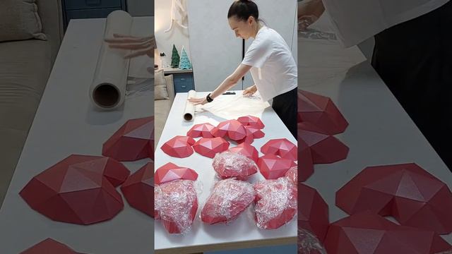 Packaging of Papercraft Hearts смотреть онлайн