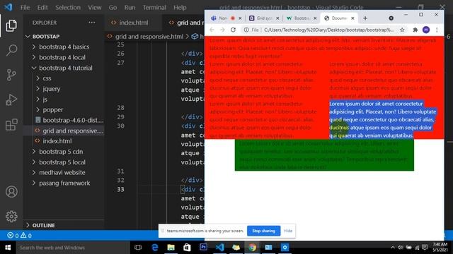 Bootstrap grid or pillar and responsiveness смотреть онлайн