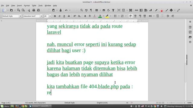 membuat page error 404 laravel смотреть онлайн