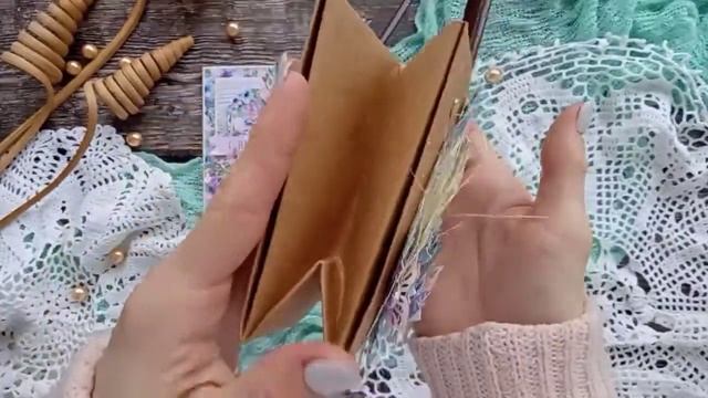 #ScrapMania_tm Нежный весенний комплект - открытка и пакет смотреть онлайн