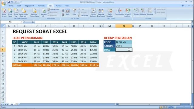 Index Match Di Microsoft Excel