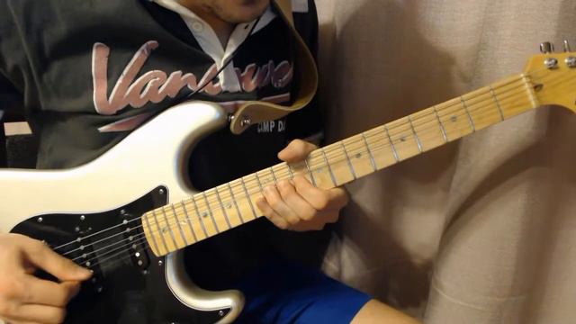 The Eagles - Hotel California Solo (Guitar cover) смотреть онлайн