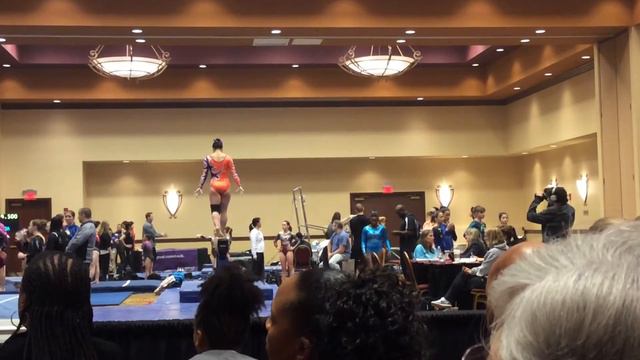 2016 Level 9 JrA Uneven Bar Routine at Everest Classic Genesis Gibson of WOGA Gymnastics смотреть онлайн