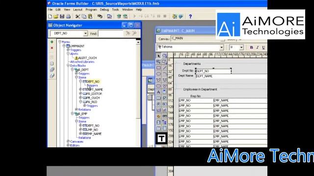 Oracle Forms and Reports By AiMORE Technologies смотреть онлайн
