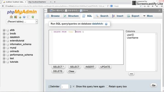 Fecthing Data From a Database to a php web page 3 смотреть онлайн